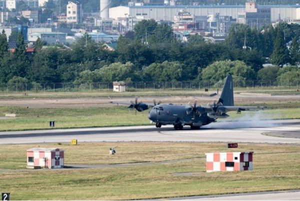 美AC-130J 한반도 전개…'北 오물풍선' 살포 대응한다