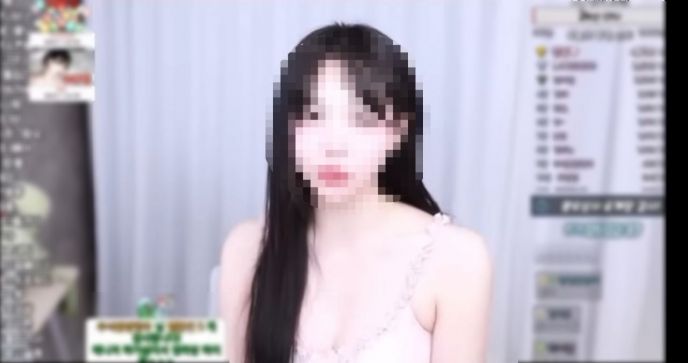 유부남과의 불륜 사실을 인정하는 BJ. [사진=BJ A씨 방송 갈무리]