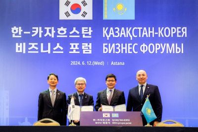 수출입銀, 카자흐개발銀과 5000만불 규모 전대금융 지원 협약