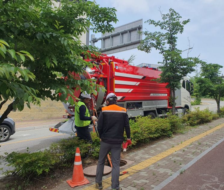 GH, 안성 산단 오폐수관로 준설 마무리