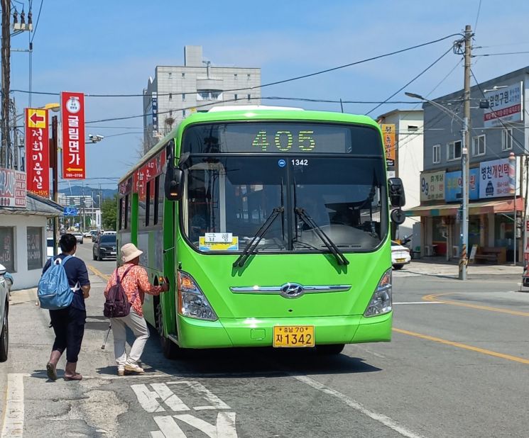 천안 시내버스 노선 개편 후 이용객 4.7% ↑
