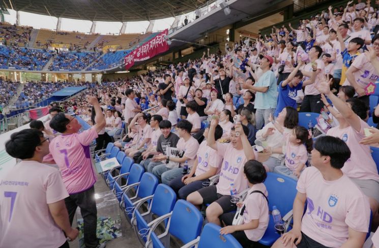 HD현대일렉트릭, 울산 HD와 함께하는 '2024 시즌 브랜드데이' 성료