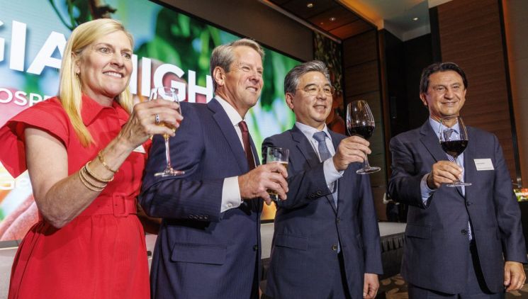 美조지아 주지사, 현대차·기아·LG 경영진과 회동