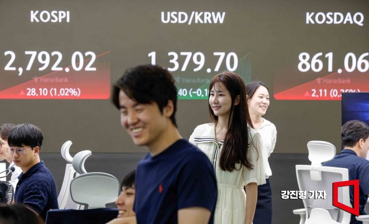코스피, 美훈풍에 장중 2790대 돌파…2년5개월 만에 최고가