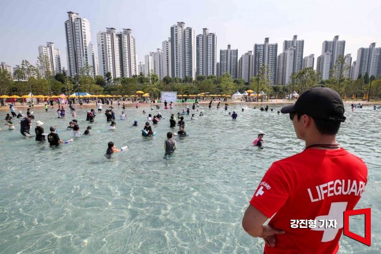 [포토] '도심 속 워터파크'