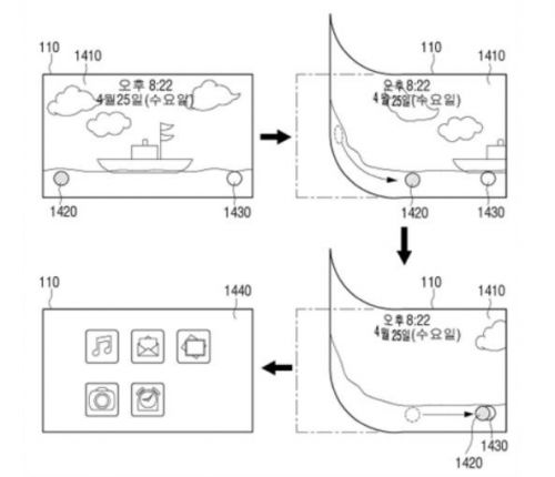 삼성전자가 기술나눔을 통해 제공할 '플렉서블 디스플레이 장치 및 그의 디스플에 방법' 특허. 이미지출처:산업통상자원부