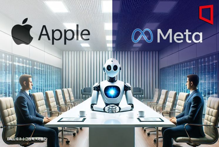 애플, 오픈AI 이어 메타와 AI 협력 논의…AI 생태계 확장