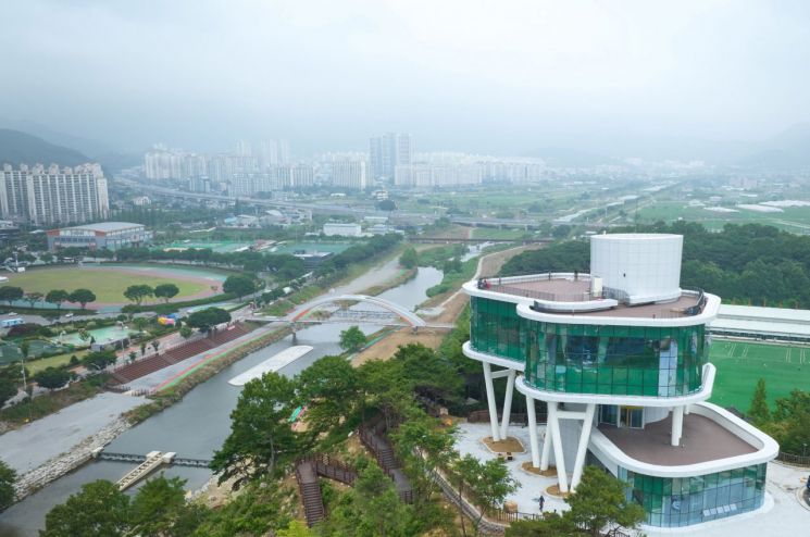 화순군, 28일 개미산 정상서 '전망대 조성사업' 준공식