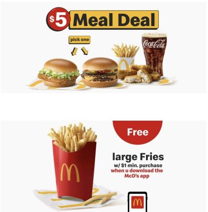 [뉴욕다이어리]"땡큐 맥도날드"…美 고물가에 5달러 햄버거 세트 출시