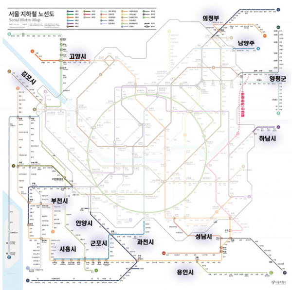 서울 외 구간 지하철 역사./자료=서울시 제공