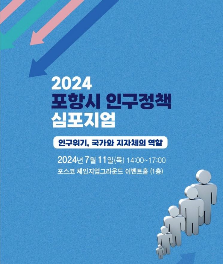 인구 위기 극복 공론화… 포항시, 인구정책 심포지엄 개최