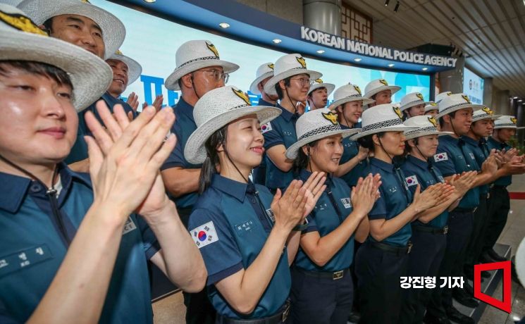 [포토] '파리올림픽에 한국경찰 31명 파견'