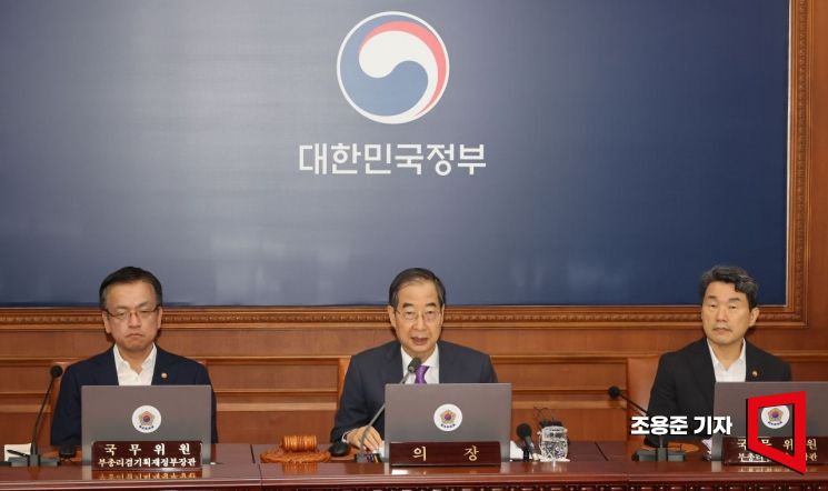 [포토] 발언하는 한덕수 국무총리