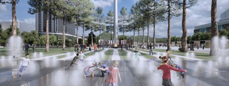 서울시가 11일 새롭게 공개한 국가상징공간 조성 사업 예시도. [자료제공=서울시]