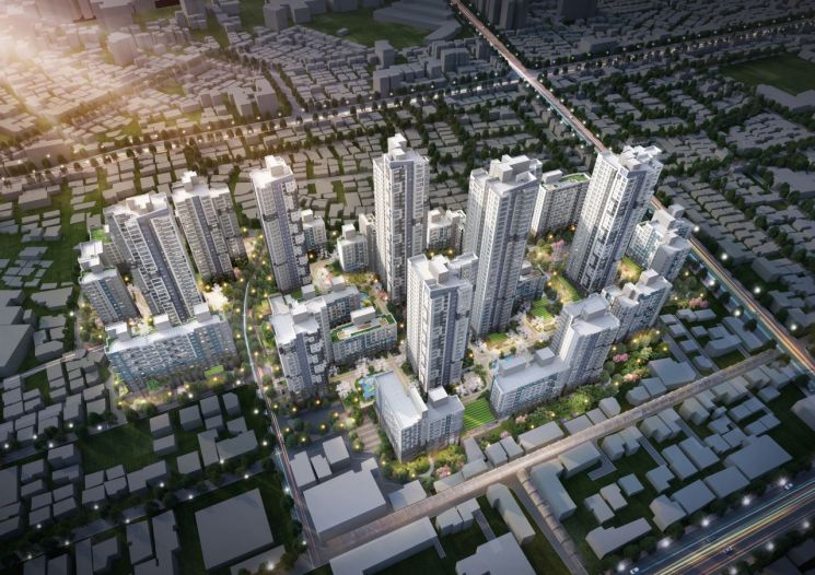 서울 중랑구 면목동 86-3 모아타운 조감도. 사진제공=서울시