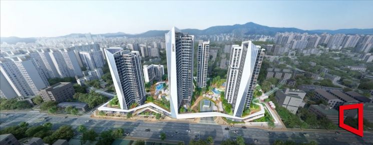 동대문구 장안동 현대아파트 재건축 사업 조감도