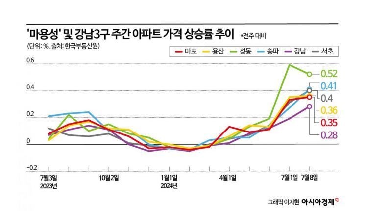 "마용성 일단 사" 번지는 '패닉 바잉' [서울 집값 어디로]①