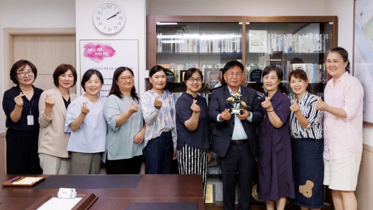 박강수 마포구청장 한국중증중복뇌병변장애인부모회와 간담회