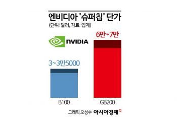 엔비디아 '슈퍼칩' 블랙웰 주문 25% 증가…TSMC "AI 덕에 올해 대성장"[대만칩통신]