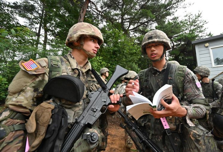 한미 ROTC 합동훈련은 [양낙규의 Defence photo]