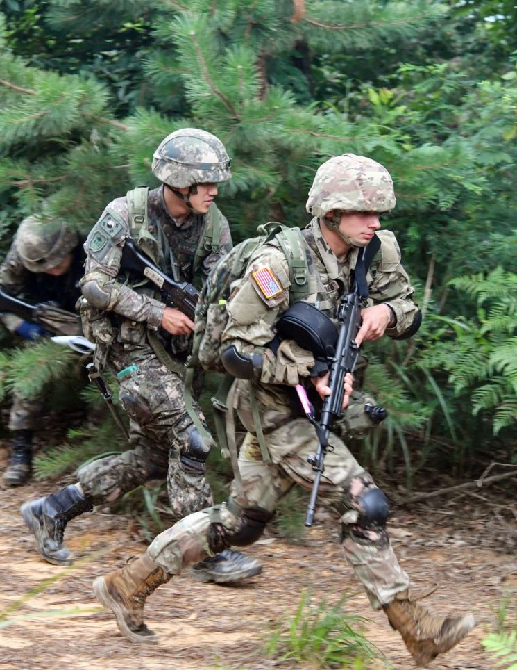 한미 ROTC 합동훈련은 [양낙규의 Defence photo]