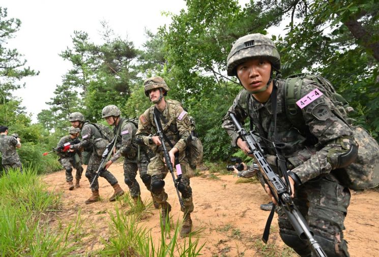 한미 ROTC 합동훈련은 [양낙규의 Defence photo]