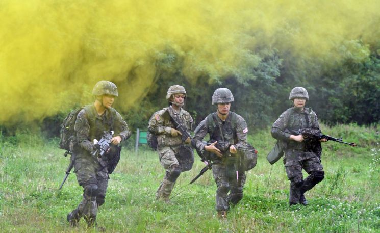 한미 ROTC 합동훈련은 [양낙규의 Defence photo]