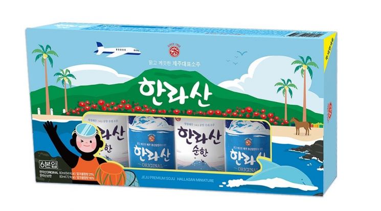 신세계免, 업계 최초 한라산 소주·기원 위스키 론칭
