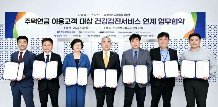 주택연금 가입고객, 종합건강검진 할인 받는다