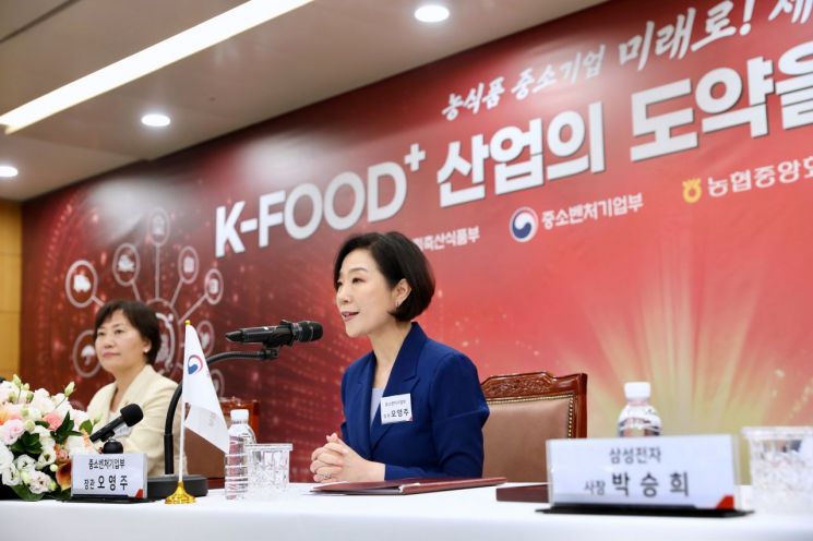 K푸드 글로벌 진출 위해 250개 스마트공장 구축된다