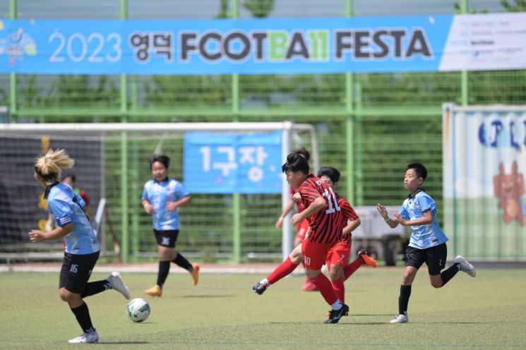 ‘한여름의 열정’… ‘영덕 풋볼페스타 서머리그’ 개막