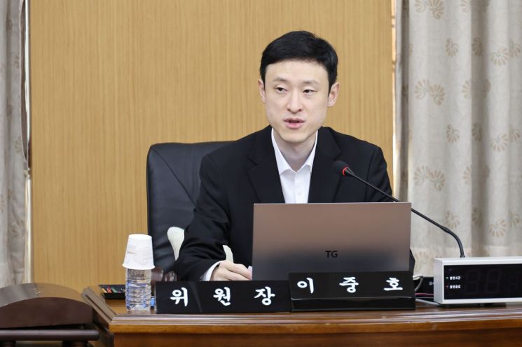 대전시의회 후반기 윤리특위 위원장에 이종호 의원 재선임