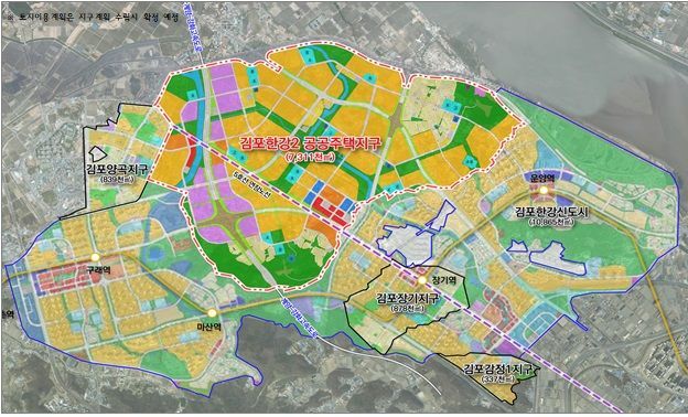 여의도 30분 거리 분당급 신도시…김포한강2 공공주택지구 지정