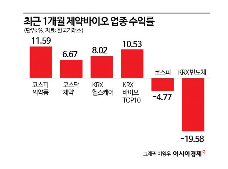 반도체 가고 '제약바이오株 강세' 이어질까