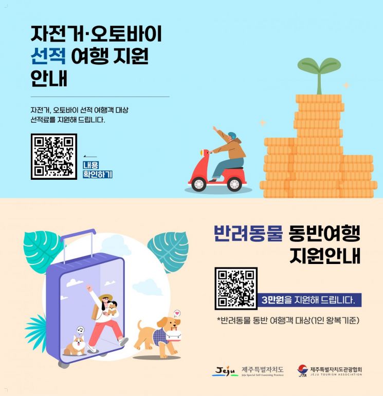 제주특별자치도와 제주특별자치도관광협회는 11월 29일까지 제주 뱃길 관광 활성화를 위해 여행업체와 개별 관광객 대상 다양한 지원 사업을 진행한다고 6일 밝혔다. [사진제공 = 제주도관광협회]