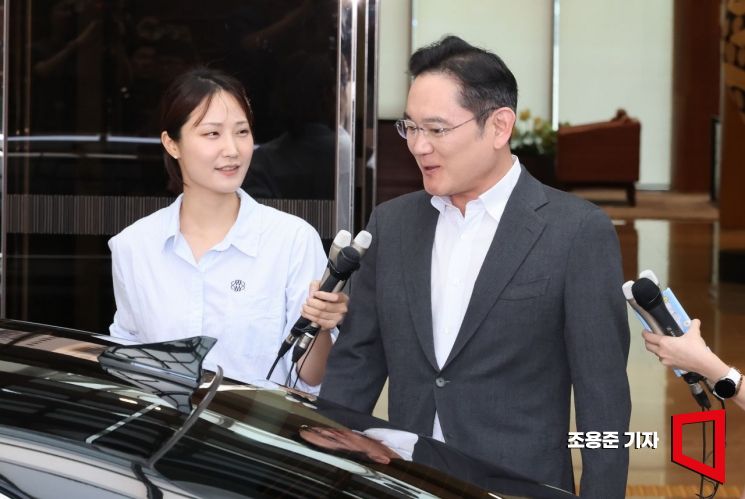 [포토] 올림픽 출장 마치고 귀국한 이재용 회장