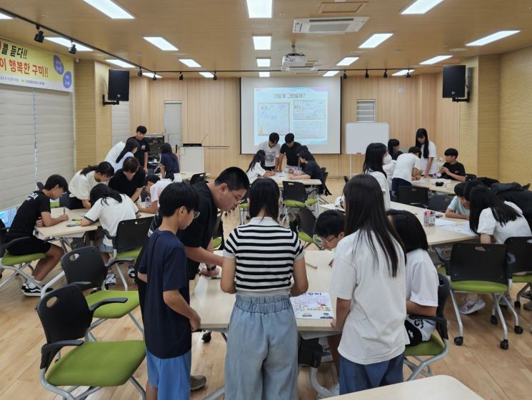 ‘제5기 구미시 아동참여위원회’ 정책제안 워크숍.