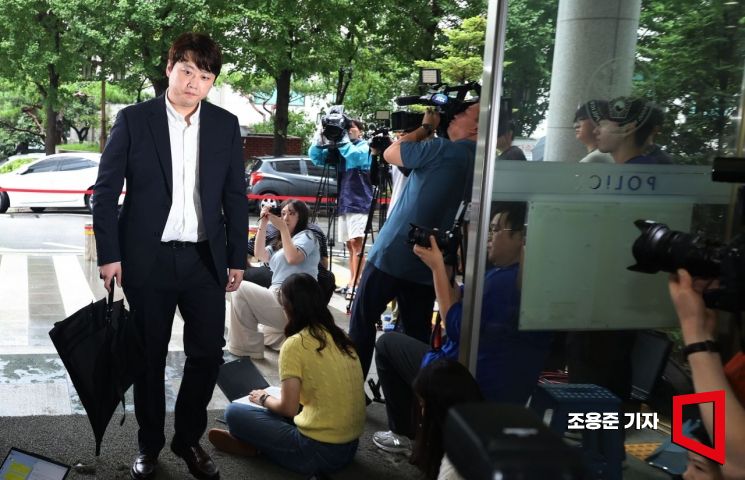 윤석열 정부의 의대 정원 확대 정책에 반발해 전공의 집단 사직 투쟁을 주도했던 박단 전 대한전공의협의회 비상대책위원장. 조용준 기자