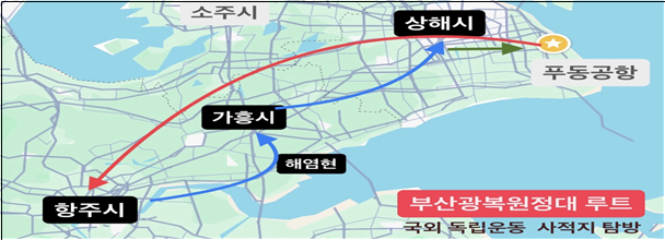 부산독립유공자 후손 청년들, 독립운동 사적지 탐방한다… ‘부산광복원정대’ 첫 출정