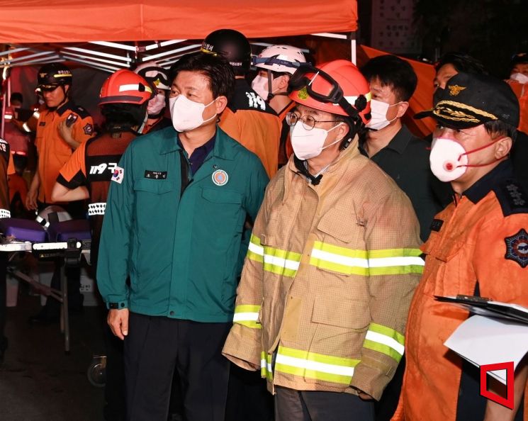 조용익 부천시장 "호텔 화재 피해자 지원과 대책마련 총력"