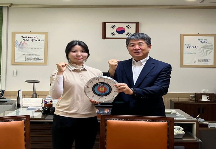 순천교육지원청, 올림픽 금메달 ‘남수현 선수’ 초청