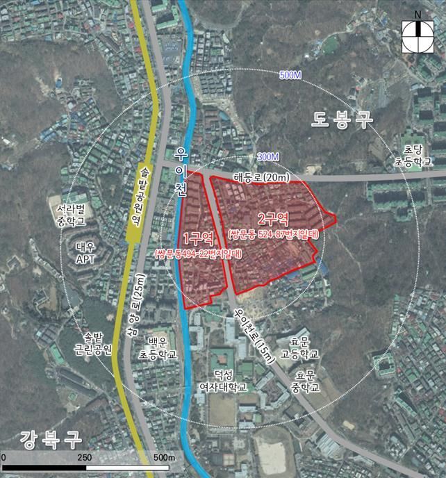 도봉구 쌍문동 일대 2718세대’ 들어선다... 고도제한 완화 첫 사례