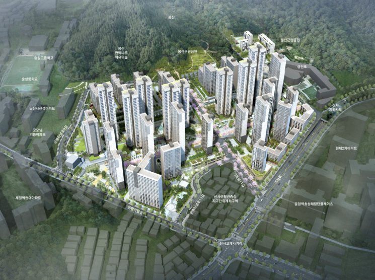 서울 은평구 산새·편백마을, 총 2800가구 주거단지로