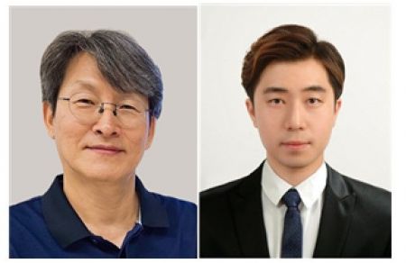 (왼쪽부터) 기기안전진단연구부 이민구 책임연구원, 박규현 선임연구원. 한국원자력연구원 제공