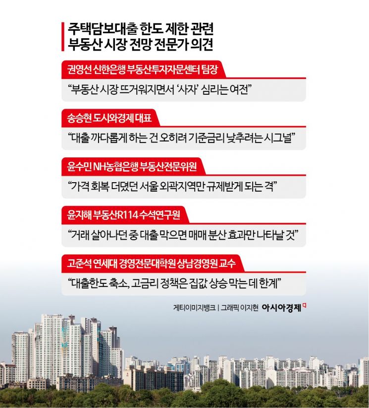 "주담대 옥죄기, 거래 줄여도 집값은 못 잡는다"