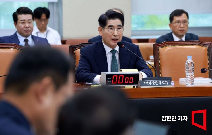 [포토] 질의에 답하는 김용현 후보자