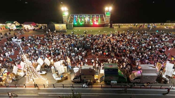 '여름밤의 낭만' 3만명이 즐긴 동대문구 ‘브루브루 맥주공장’ 축제