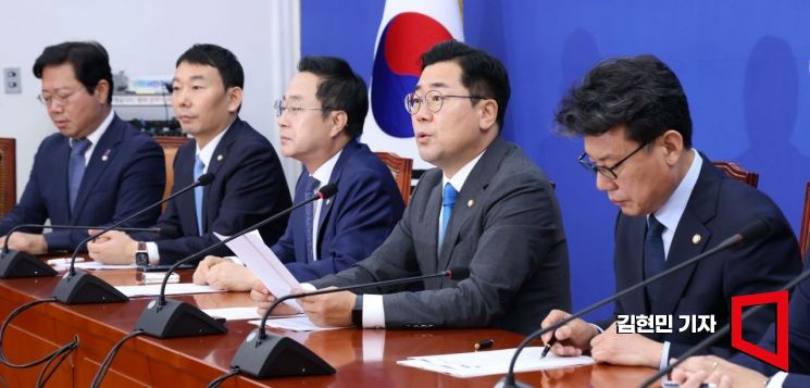 [포토] 민주 '김건희 공천 개입' 의혹 보도에 "특검 범위 확대"