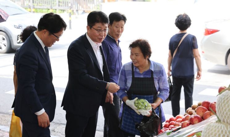 광주국세청, '시장 상인 보듬기'나섰다