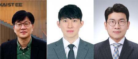 (왼쪽부터) 유승협 KAIST 교수, 김수본 KAIST 박사, 문한얼 동아대 교수. KAIST 제공